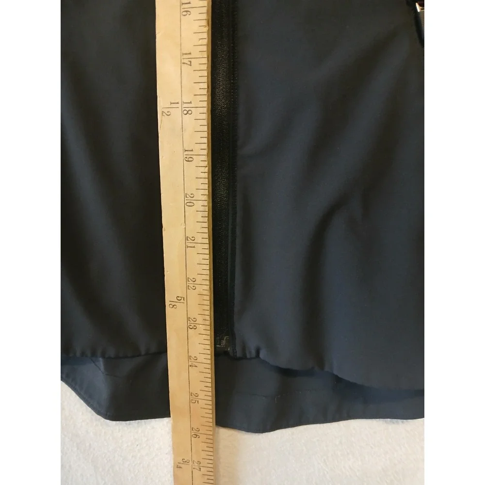 Lululemon mist over Windbreaker size 4 black full zip womens jacket